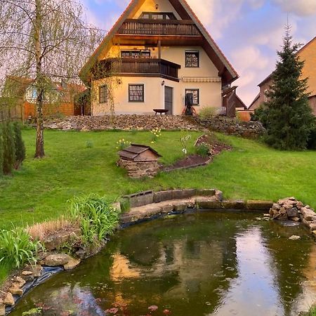 Ferienwohnung "Gruenes Tor" Bei Dresden Dohna Buitenkant foto