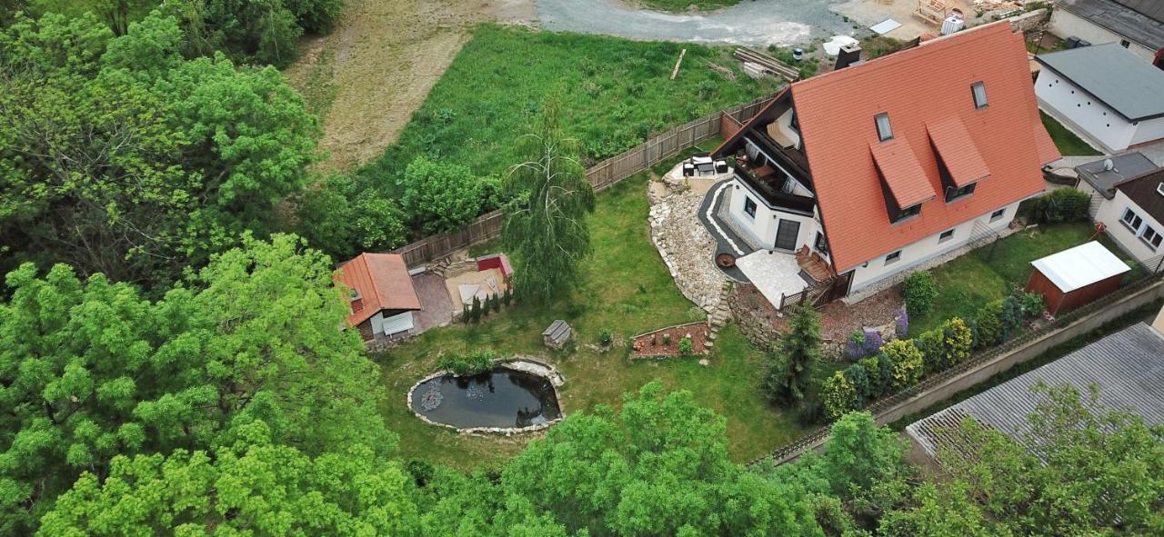Ferienwohnung "Gruenes Tor" Bei Dresden Dohna Buitenkant foto