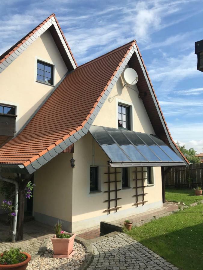 Ferienwohnung "Gruenes Tor" Bei Dresden Dohna Buitenkant foto